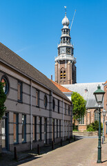 St. Jacob’s Church (Sint Jacobskerk) in the historic old town of Vlissingen, province of Zeeland, The Netherlands.