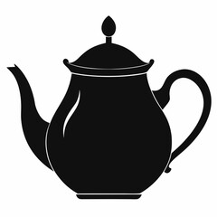 teapot isolated on white background