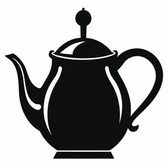 teapot isolated on white