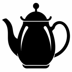 teapot isolated on white