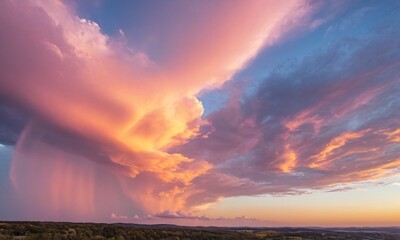 노을 붉은노을 멋진하늘