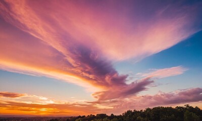 노을 붉은노을 멋진하늘