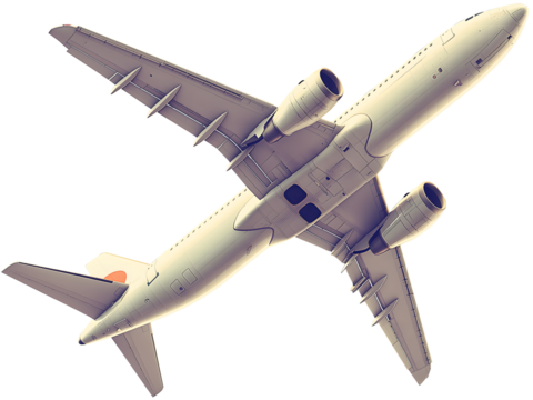 airbus a320 in flight png airplane flying in air white airplane view airliner flying below airliner in the sky airplane from below air travel scene flying airbus a320 png isolated in transparent 