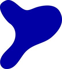 Bold Hand Drawn Abstract Amoeba Form