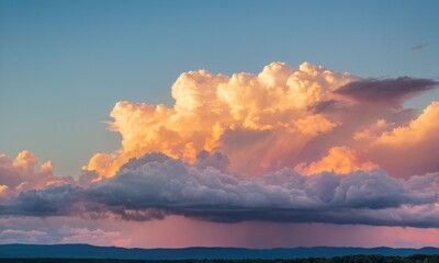 붉은노을 멋진하늘 구름