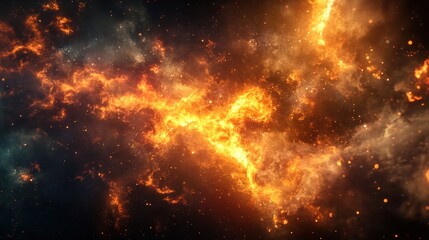 Obraz premium Abstract nebula