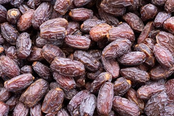 Texture of dates. Background of large dates for design