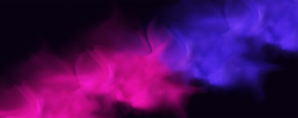  Atmospheric neon purple clouds.Magical fantasy smell of tobacco.Pink occult fog.Magic cigarette vapor.