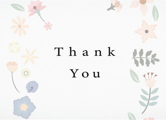 Thank You Card Design – High-Resolution Digital Template