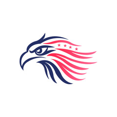 American Eagle Head Logo Design Patriotism, Freedom, and Power