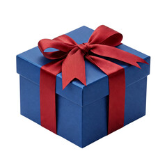 Obraz premium Gift box isolated on transparent background 