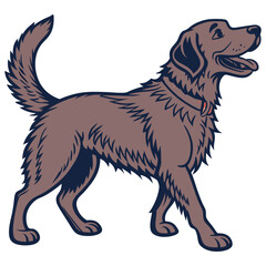 the dog vector
