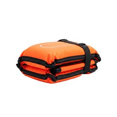 personal floatation device on transparent background