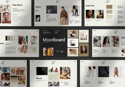 Mood Board Presentation Template