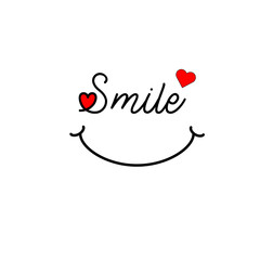 smile an love