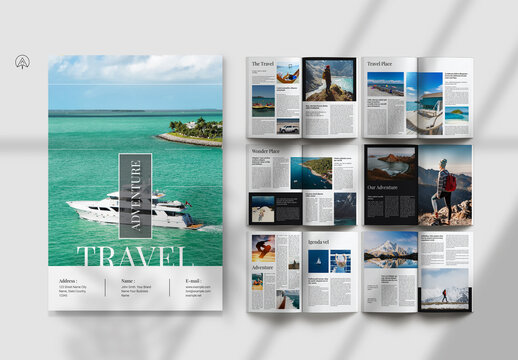 Travel Magazine Template