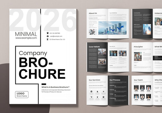 Company Profile Brochure Layout