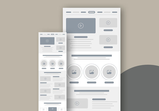 Website Wireframe Template