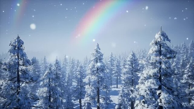 Winter Rainbow