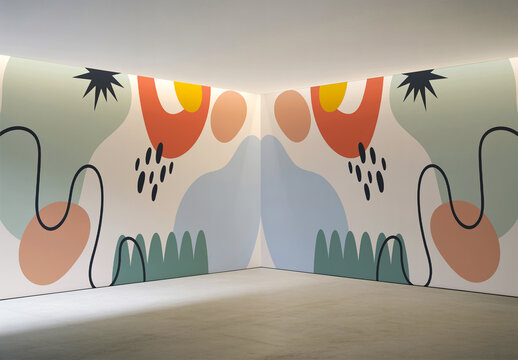 Office Wall Mockup
