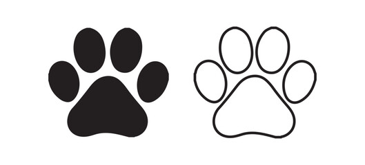 paw print vector