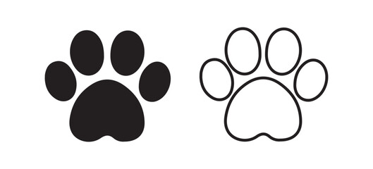 paw print vector