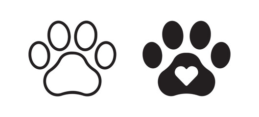 paw print vector