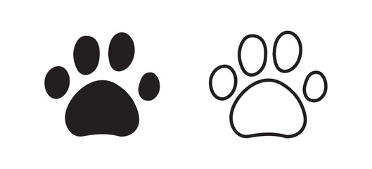 paw print vector