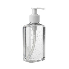 hand sanitizer isolated on transparent background