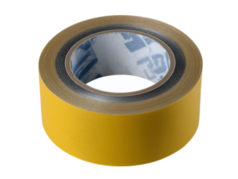 Roll of Double-Sided Adhesive Tape: A close-up shot showcases a roll of vibrant, double-sided adhesive tape, perfect for a wide array of projects. this tool embodies functionality and dependability