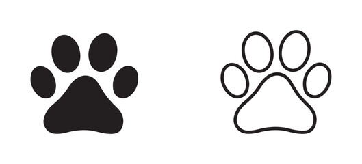 paw print vector