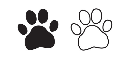 paw print vector