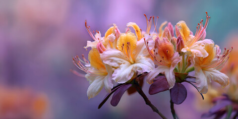 A Species of Flowering Plant in the Heath Family: Rhododendron luteum
