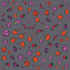 cute and adorable vegetable backgrounds and wallpapers