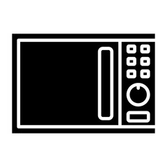 Obraz premium Microwave Icon
