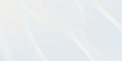 Premium background design with white line pattern (texture) in luxury pastel colour. Abstract horizontal vector template for business banner, formal backdrop, prestigious voucher, luxe invite