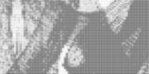 Fototapeta premium Halftone dotted abstract background. Grain gradient texture background with dots. Noise Stipple pointillism pattern. Sand, grain, grunge stipple effect. Abstract texture, engraved overlay. Vector