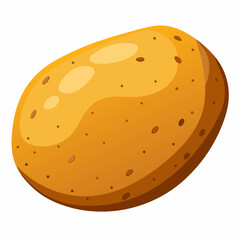 Vector food illustration of bread with butter, cheese, and sweet dessert snacks for a healthy design