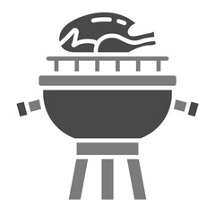 Barbecue chicken Icon