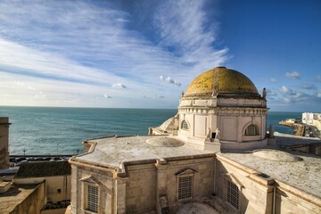 the dome of the cathedral of Cadiz in Andalusia © Patrizia