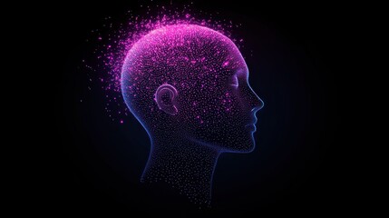Digital Mind: A Visual Representation of Consciousness and Thought Processes