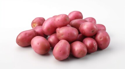 Pile of red potatoes