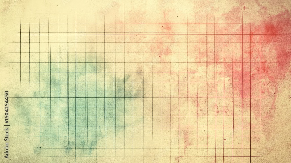 Poster abstract grid background with soft color gradient and texture