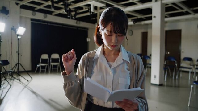 ひとりで演技に向き合う演劇練習の時間
