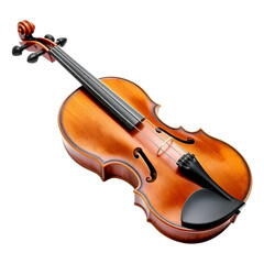 Fototapeta premium Classical Wooden Violin Clipart