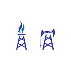 Oil & Gas. Natural Resources Vector