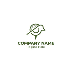 Birdie logo design