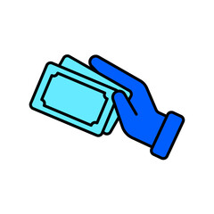 Icon a payment, isolated against a clean background.