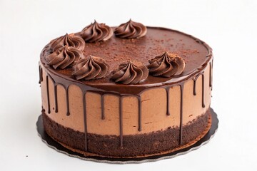 Decadent Chocolate Cake with Ganache Drip