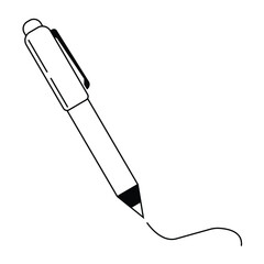 pen icon doodle hand drawn 